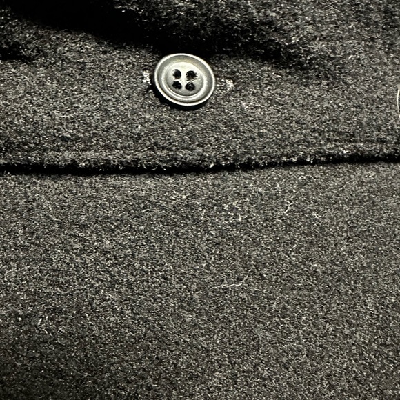 Kimi & Kai Maternity Tessa Gray Wool Blend Colorblock Lined Coat Jacket Size s - Picture 9 of 10